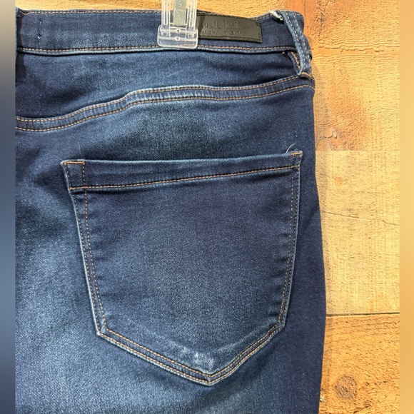 Nicole Miller Deep Indigo Bootcut Jeans Size 14 - Picture 3 of 5